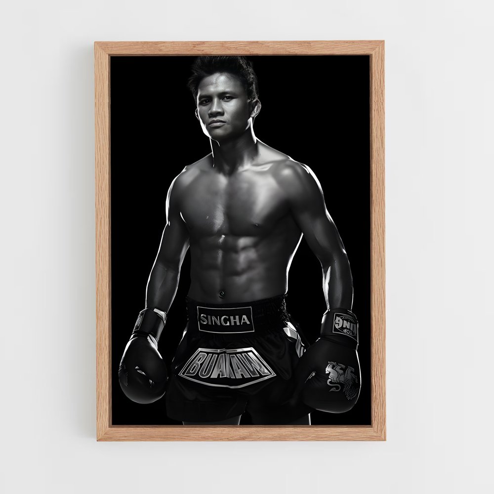 Poster L'Ombre du Champion – affiche Kick-boxing (vue 4)